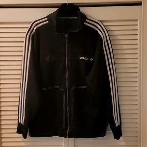 Adidas black zippered track jacket - Muhammad Ali edition